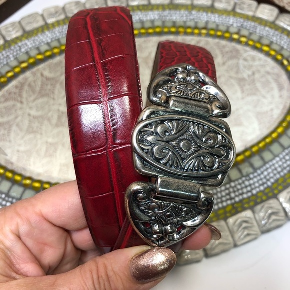 Women leather belt by Etiene  Aigner , adjustable s-l400.jpg main image 2